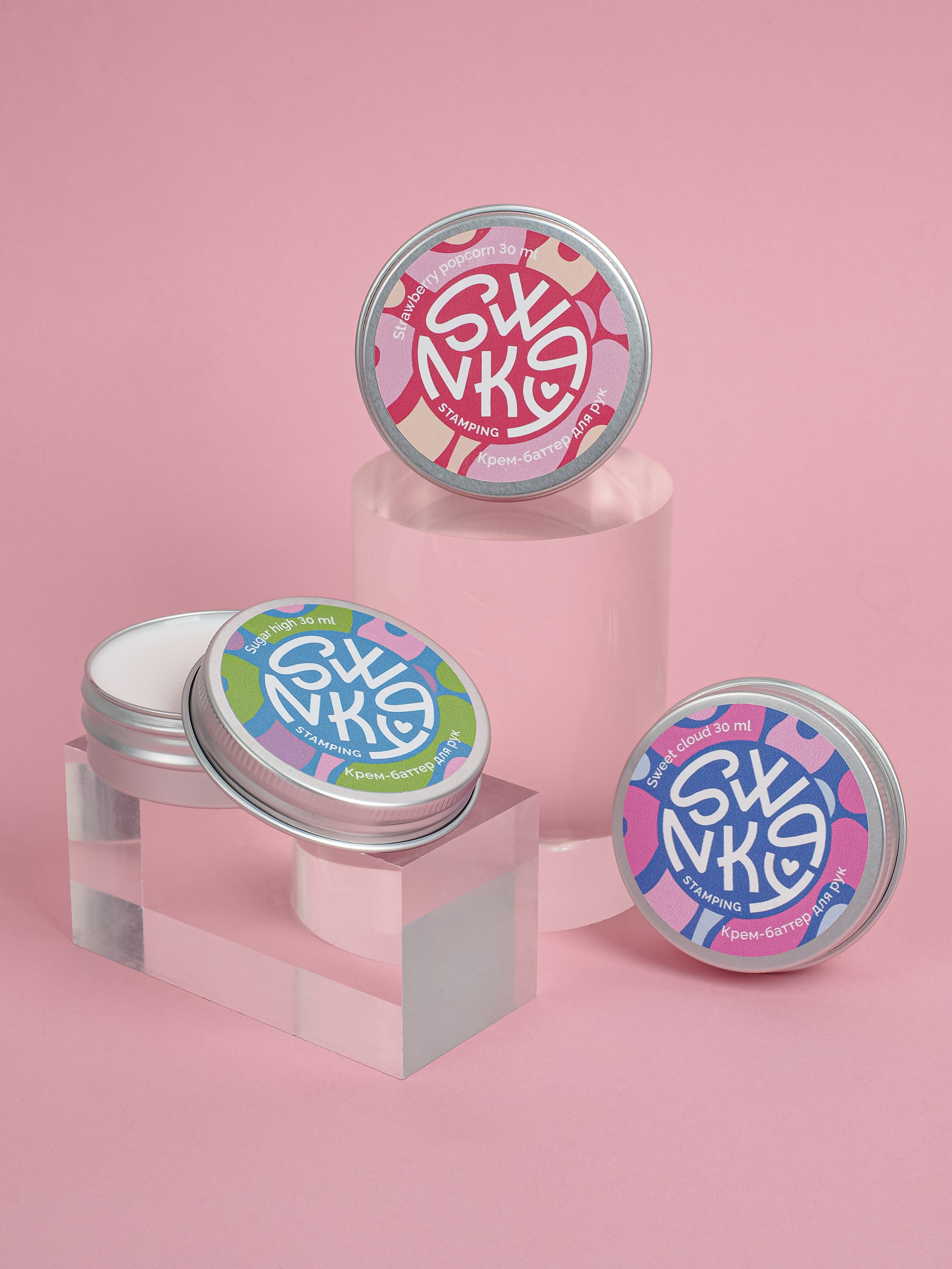 Swanky Pro, Крем-баттер для рук Sugar High 30мл