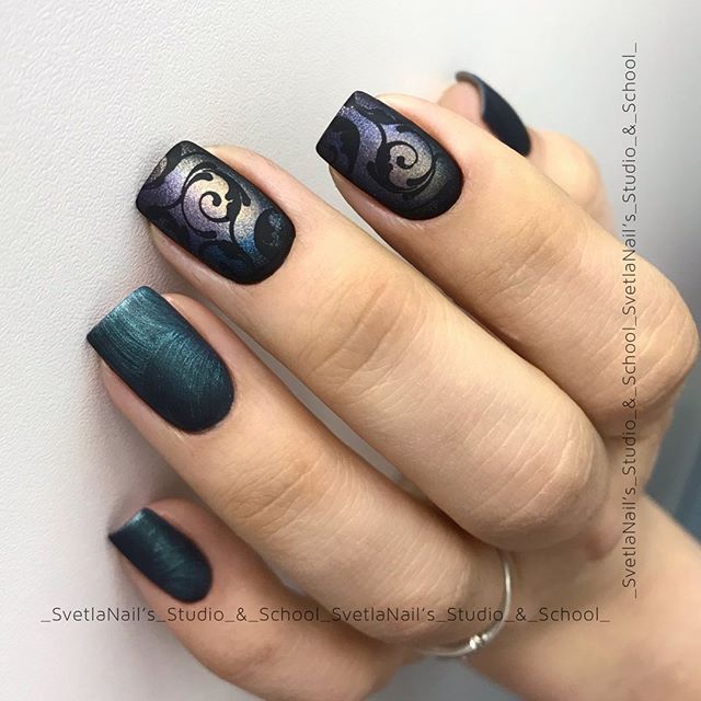 Swanky Stamping, Пластина Allure_nail for Swanky Stamping №057