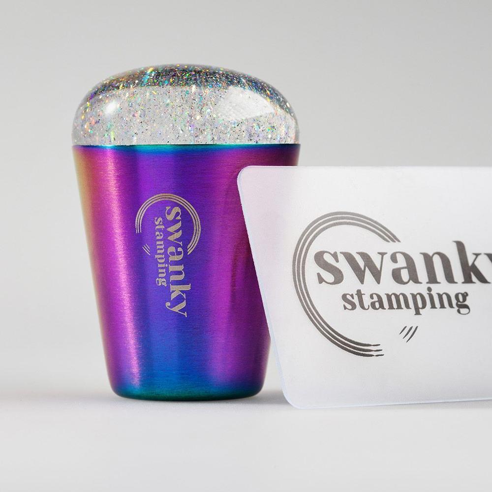 Swanky Stamping, Штамп силиконовый, с блестками (3,5 см) Swanky Stamping, Штамп силиконовый, с блестками (3,5 см)