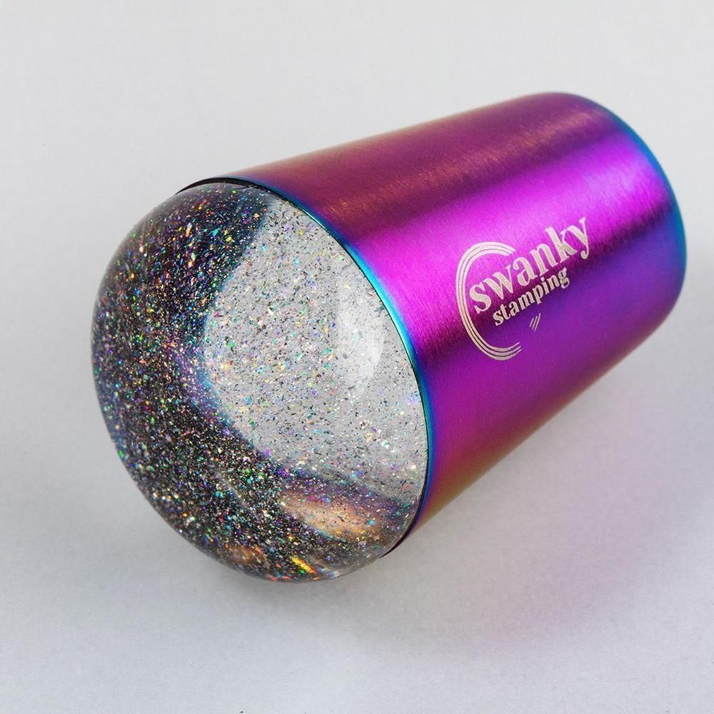 Swanky Stamping, Штамп силиконовый, с блестками, без дна ( 3,5 см) Swanky Stamping, Штамп силиконовый, с блестками, без дна ( 3,5 см)