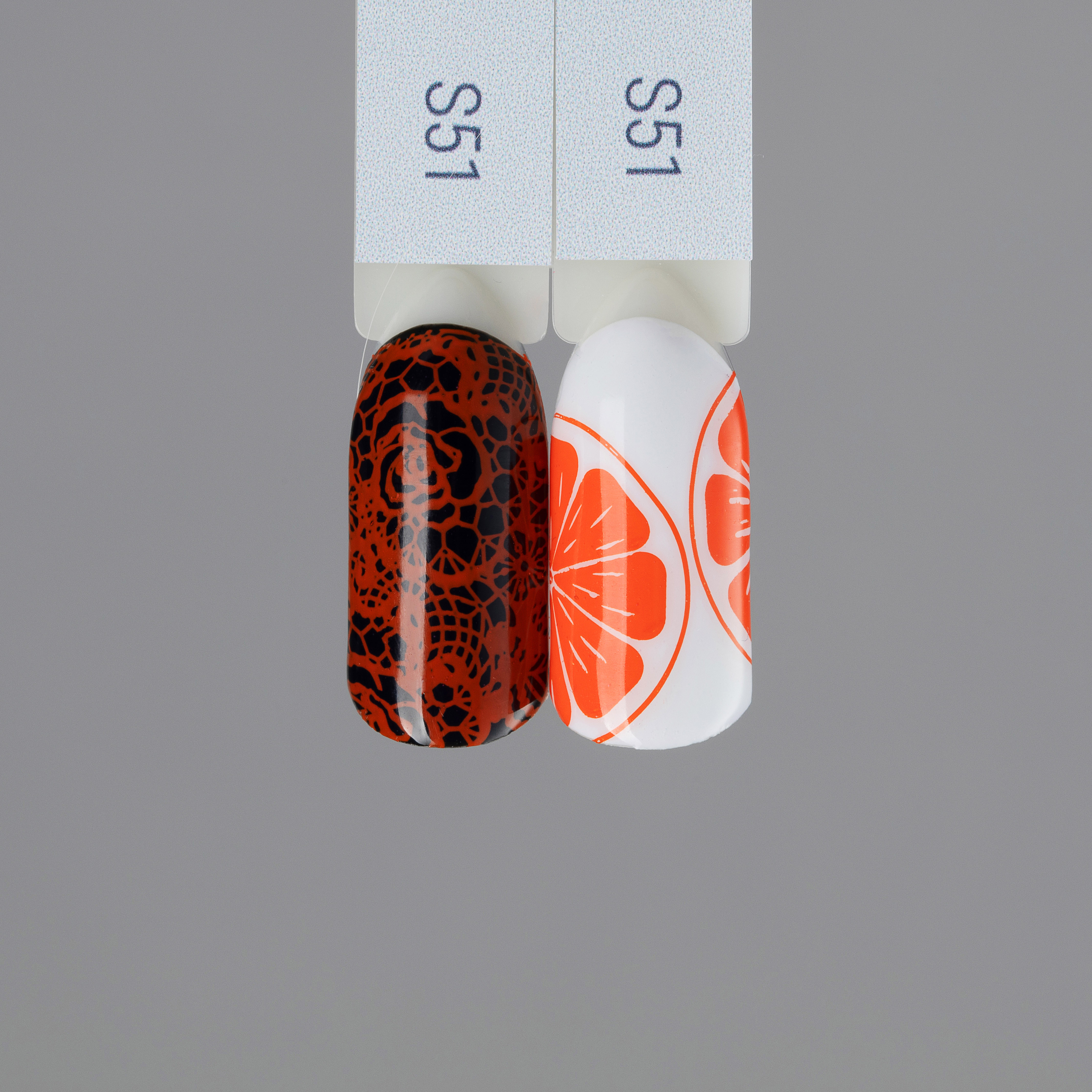 Swanky Stamping, Лак для стемпинга S51 - Апельсиновый (6 мл)