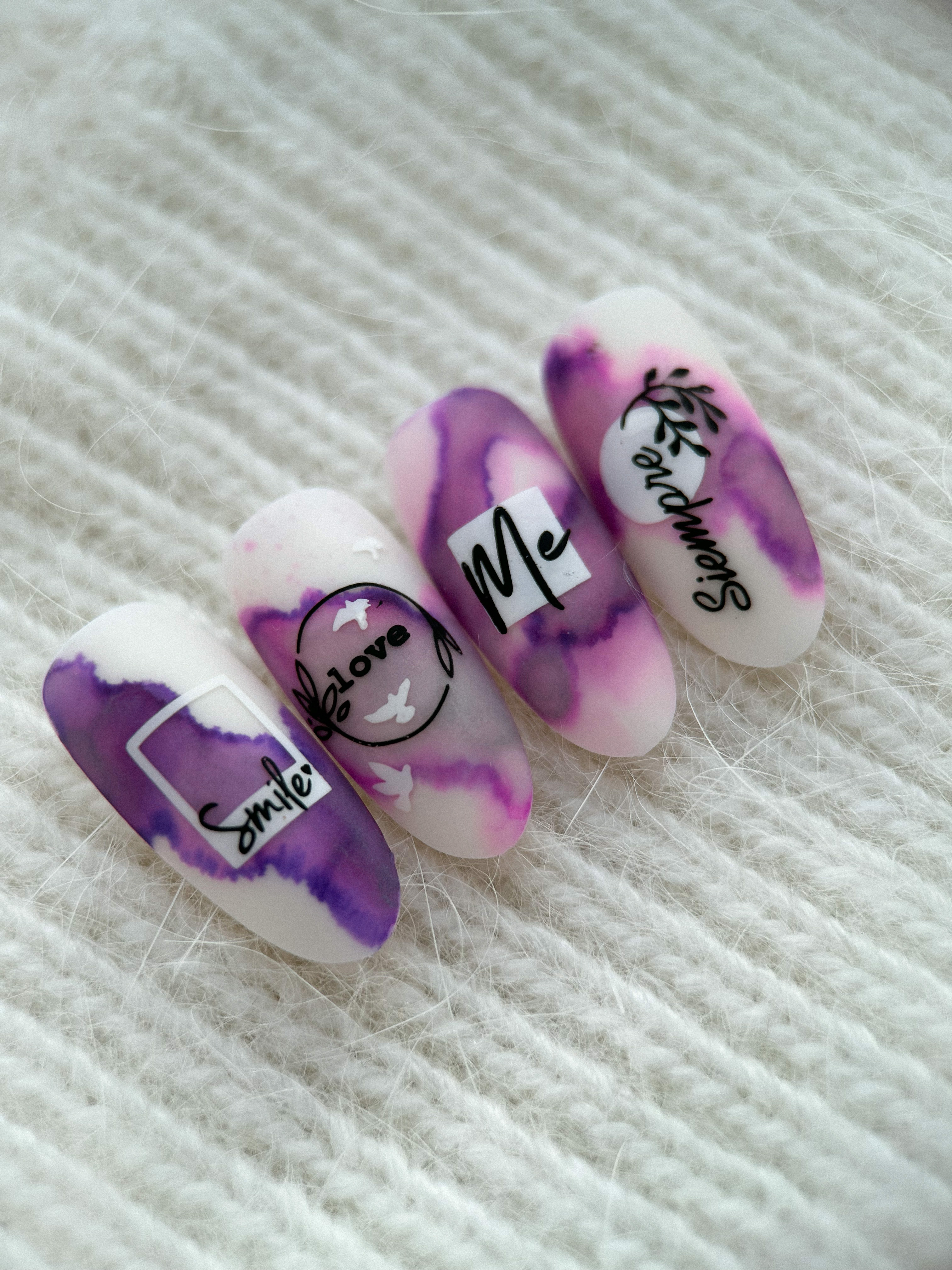 Swanky Stamping, Акварельные краски PM 09 - Фиолетовый (5 мл)