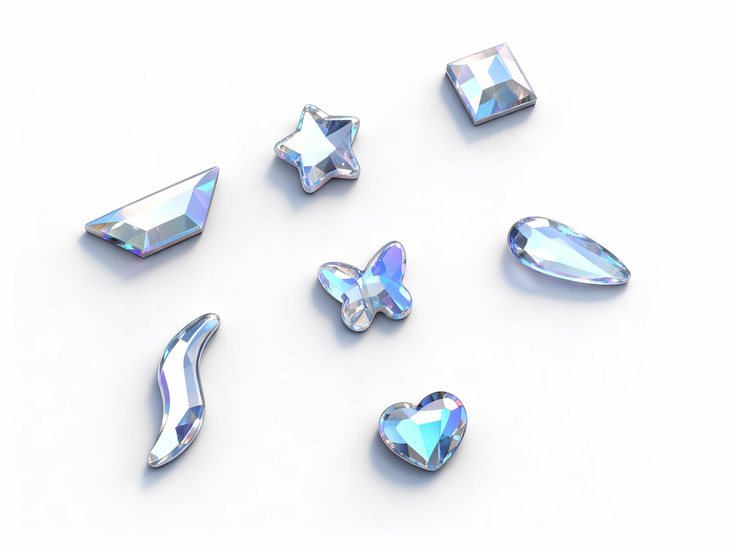 Стразы голографические Swanky Pro 100шт