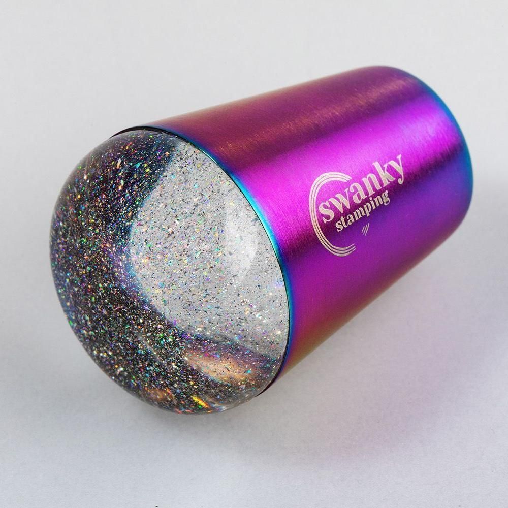 Swanky Stamping, Штамп силиконовый, с блестками (3,5 см) Swanky Stamping, Штамп силиконовый, с блестками (3,5 см)